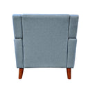 Luminaesque - Fabric Upholstered Armchair With Tufted Back
