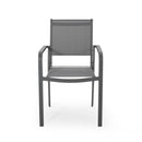 Waterfal - Outdoor Aluminum Dining Chair With Mesh Seat (Set of 2)