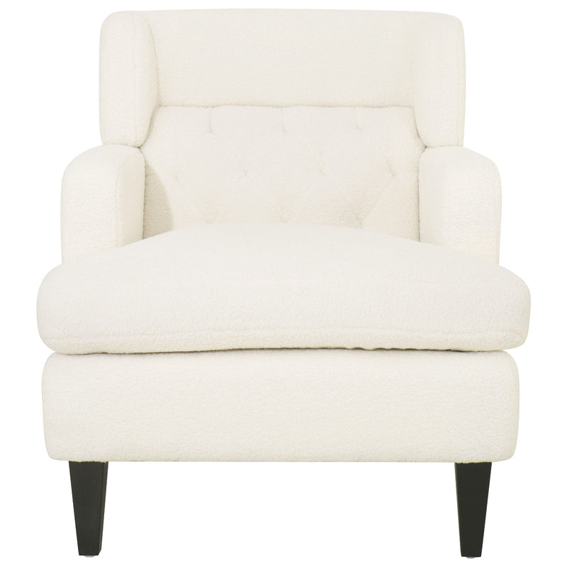 Upholstered Accent Chair Tufted Armchair For Living Room And Bedroom