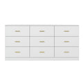 9 Drawer Dresser, Ample Storage For Bedroom
