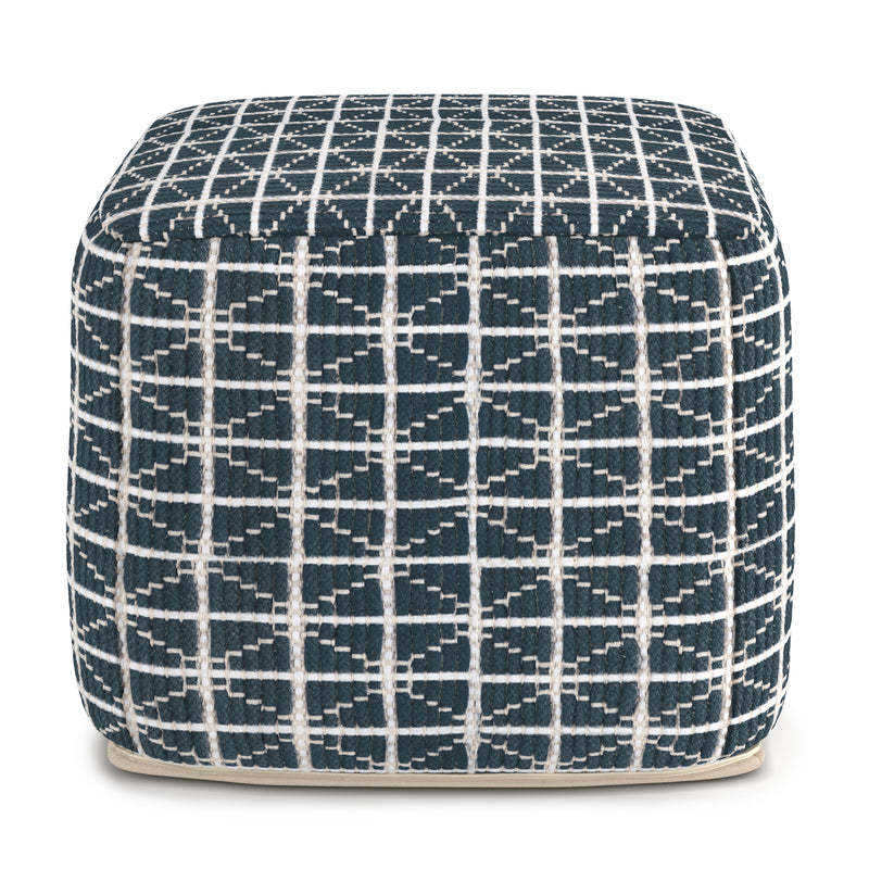 Noreen - Upholstered Square Pouf