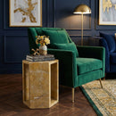 Modern Minimalist Hexagon Side Table