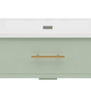 Bathroom Vanity With Sink, Soft Close Doors And Adjustable Shelf