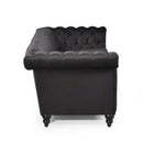 Chesterfield Style 3 Seater Sofa With Deep Button Tufting