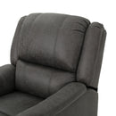 Contemporary Glider Recliner With Swivel Function