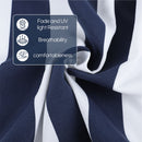 2 Piece High Back Patio Chair Cushion Set, Tufted Adirondack And Rocking Chair Cushions