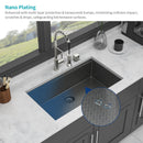 Workstation Kitchen Sink,Single Bowl Undermount