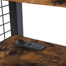 Full Size Loft Bed With Desk & Wardrobe Heavy Frame, Built In Staircase, Storage Rack & Shelves Gaming Bed - Black