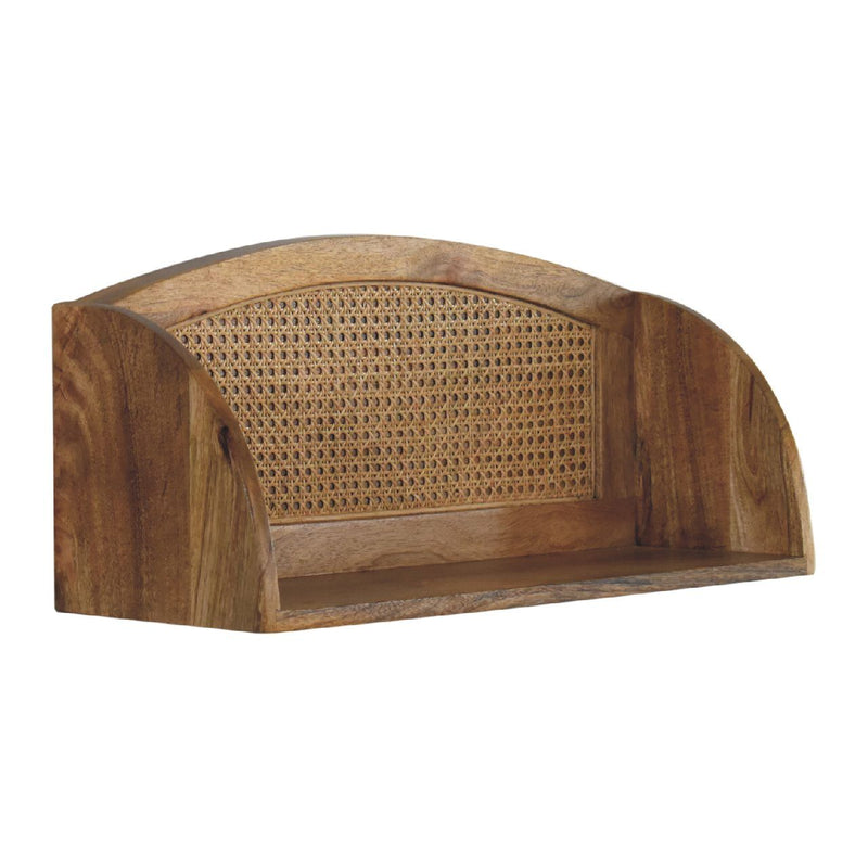 Larissa - Open Wall Mounted Shelf - Oak