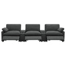Collins - 5-Piece Power Reclining Home Theater Seating