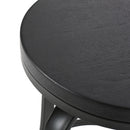 Modern Industrial Counter Stool Set With Swivel Function