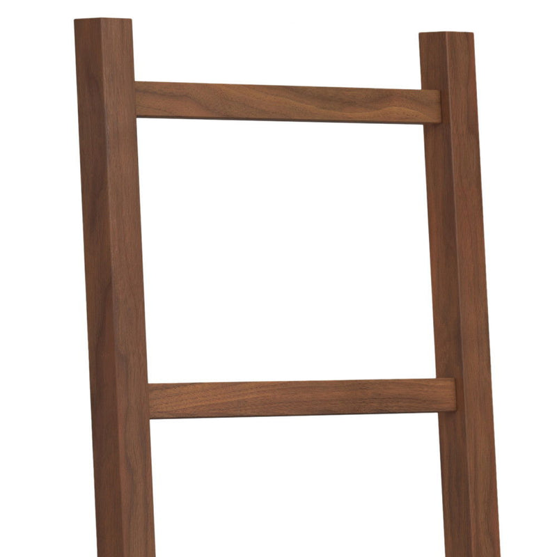 Bray - Bath Towel And Blanket Ladder Shelf - Natural Walnut