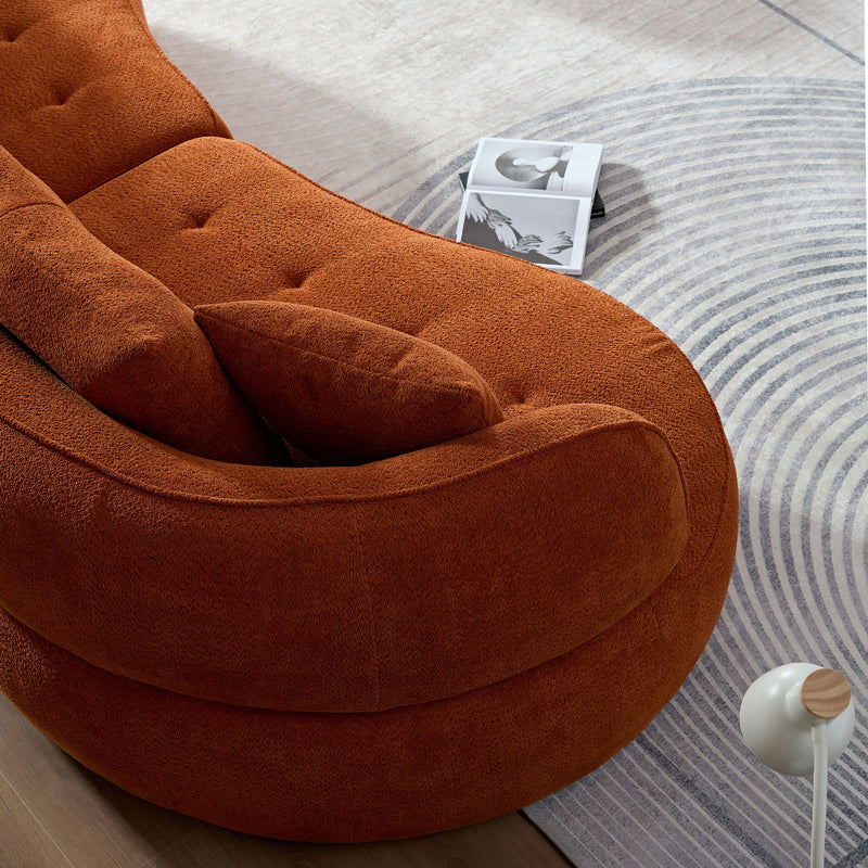 Modular Sofa, Durable Fabric, Solid Wood Frame, High Density Sponge Padding, Seating For 4