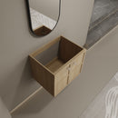 Modern Wall Mounted Bathroom Vanity With Soft Closing Doors