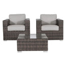 2 Person Seating Set With Cushions