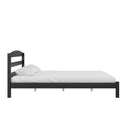 Leighton - Full Size Platform Bed, Low Profile Design - Black