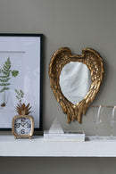Wing Accent Mirror, Wall Mirror For Living Room - Gold