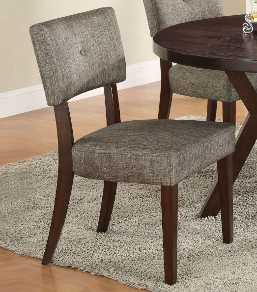 Drake - 5 Pieces Dining Room Set - Espresso / Gray