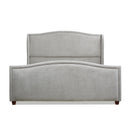 Carmen - Upholstered Wingback Panel Bed Frame