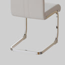 Modern Dining Chairs With Padded Seat, High Back