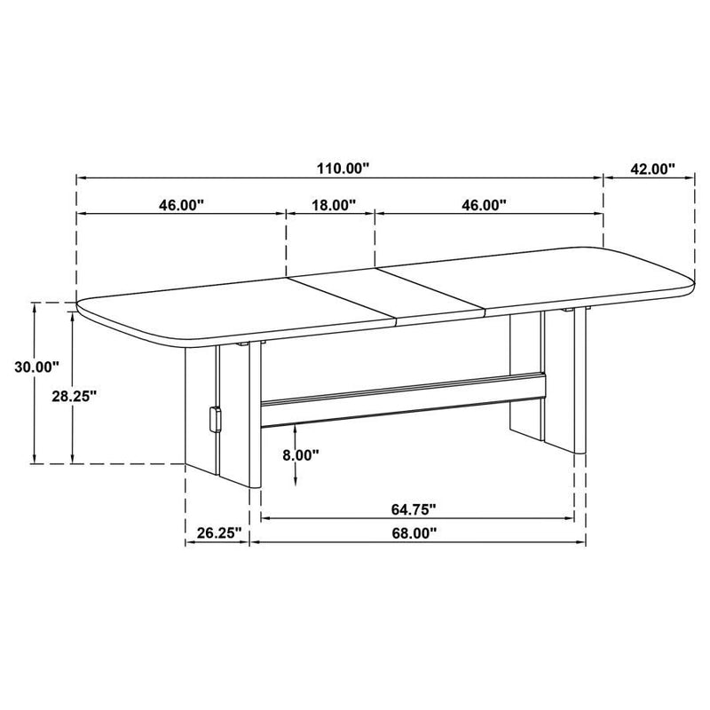 Kailani - Rectangular Wood Dining Table Set