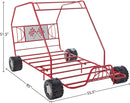 ACME Xander Twin Bed in Red Go Kart 37645T