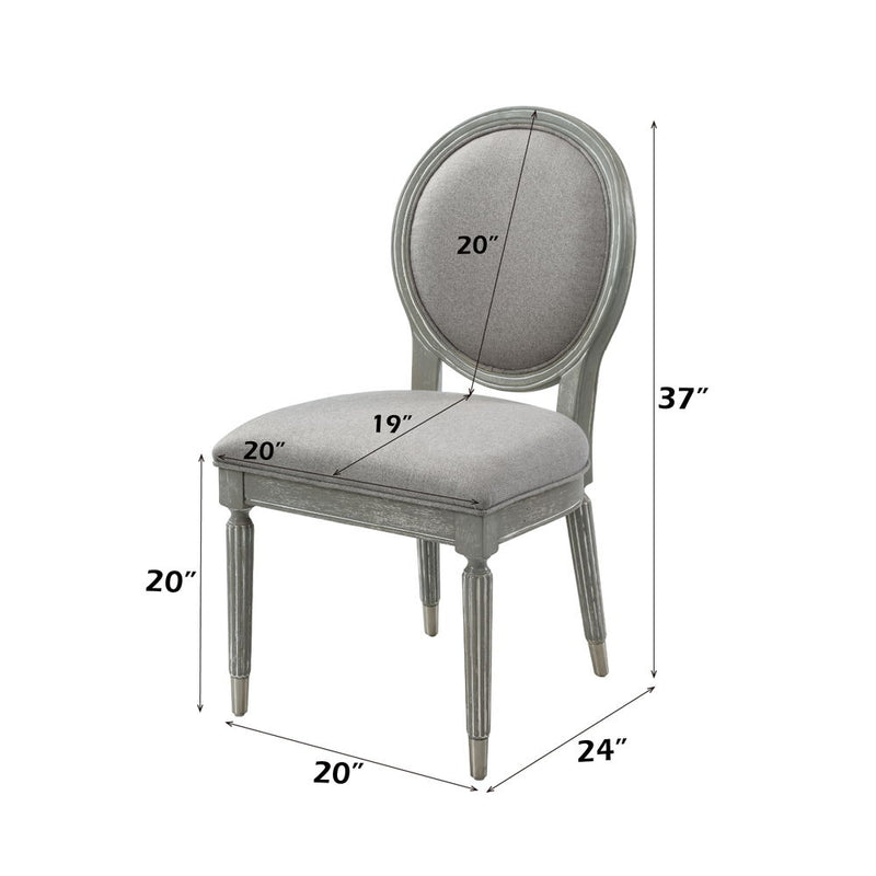 Adalynn - Side Chair (Set of 2) - Gray