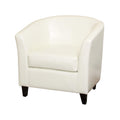 Zenithon - Upholstered Club Chair With Rounded Back