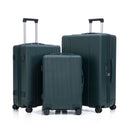 20" / 24" / 28" 3 Pieces / Set Spinner Wheel Luggage, Carry On Suitcase, Matching Color, TSA Combination Lock