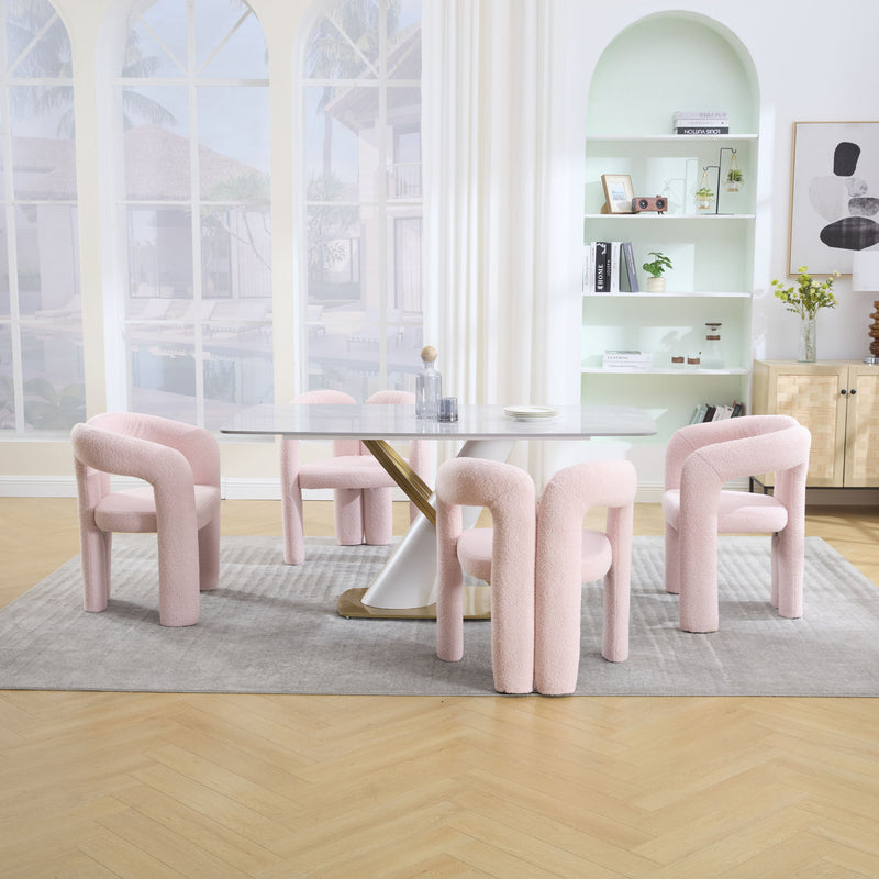 Coolmore Contemporary Designed Accent / Dining Chair With Armrests
