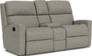 Catalina - Reclining Loveseat With Console - Gray - Atlantic Fine Furniture Inc