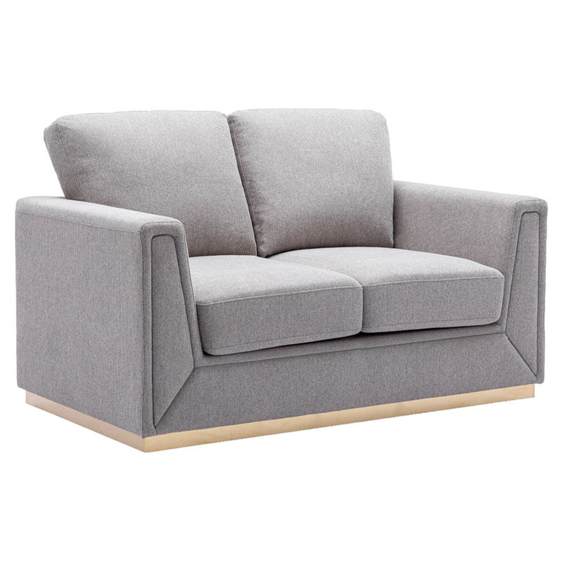 Valin - Loveseat - Gray Linen