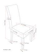 Acadian - Parson Dining Chair (Set of 2) - Tanners Brown