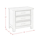 Sullivan - 3-Drawer Nightstand - Drift Gray