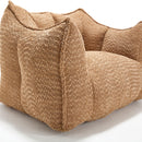 Comfortable Chenille Sofa Chairs With Highly Resilient Foam For Living Rooms And Bedrooms