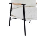 Modern Accent Chair With Plush Cushions, Cozy Seating