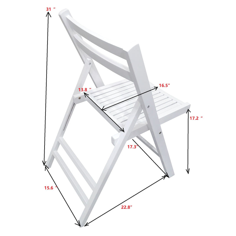 Folding Special Event Chair, Foldable Style (Set of 4)