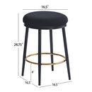 Stylish Design Counter Stools (Set of 2)