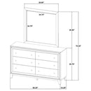 Welsley - 6-Drawer Dresser