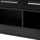Sleek And Modern Shoe Cabinet With Adjustable Shelves, Space Saving Design