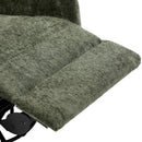 Manual Recliner Massage Chair With Swivel Rocker, 8 Massage Modes, Side Storage Pocket