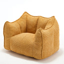 Comfortable Chenille Sofa Chairs With Highly Resilient Foam For Living Rooms And Bedrooms