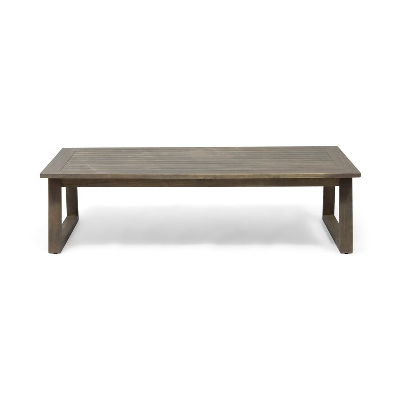 Belgian - Loveseat & Coffee Table Set With Water Resistant Cushions