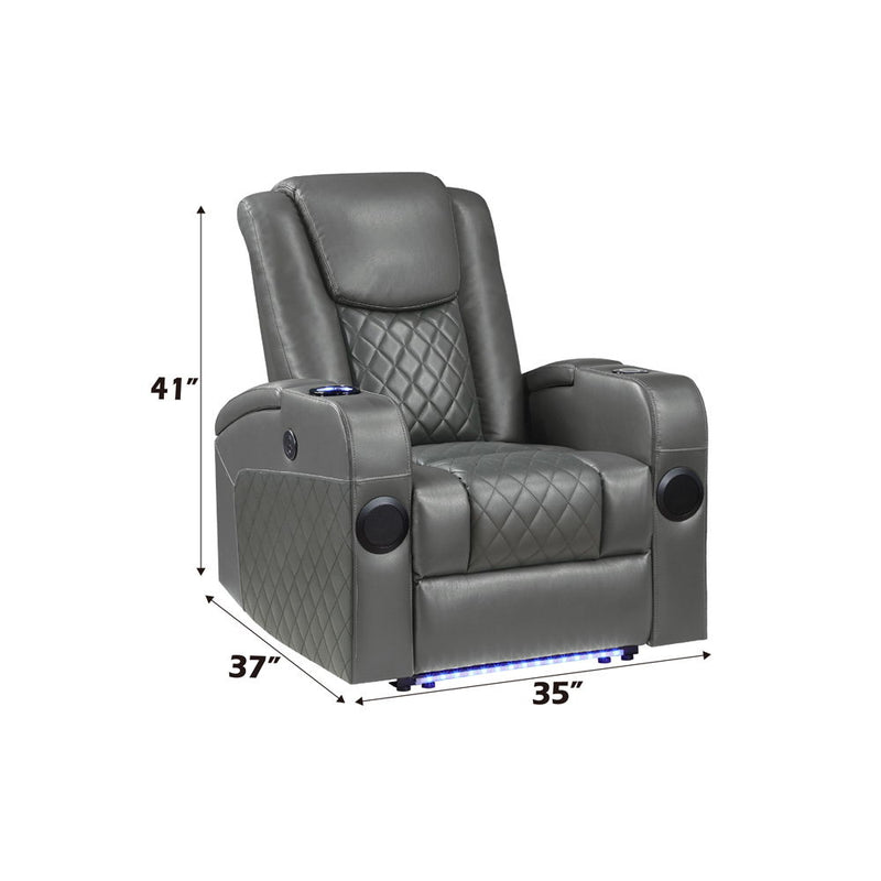 Alair - Power Motion Recliner With Bluetooth, Wireless Charger & Cupholder