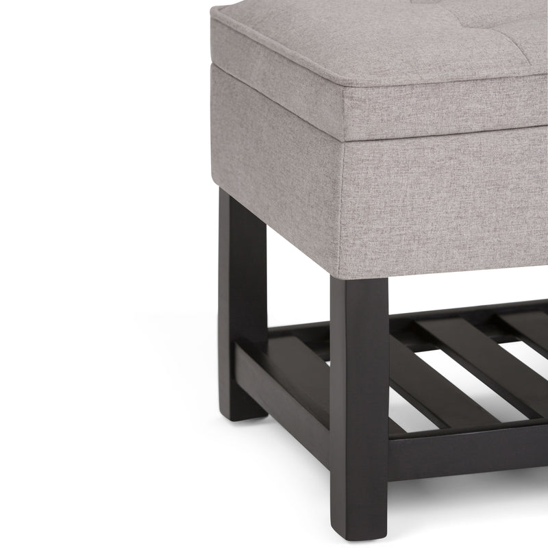 Cosmopolitan - Storage Ottoman Bench With Open Bottom