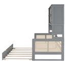 Daybed And All In One Cabinet And Shelf