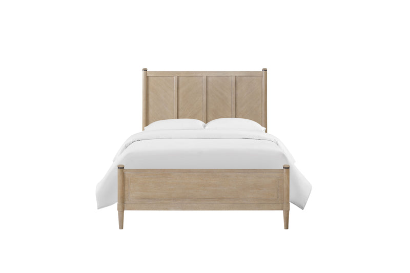 Transitional Style Lo-Post Bed