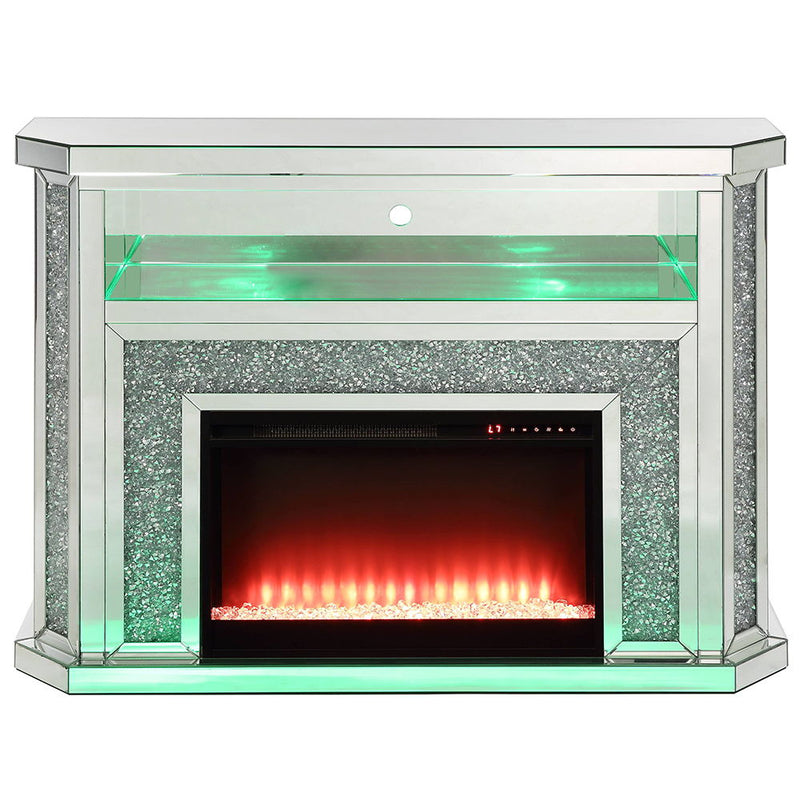 Noralie - Fireplace - Mirrored - 39" - Atlantic Fine Furniture Inc