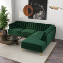 Brooke - Velvet Sectional Sofa