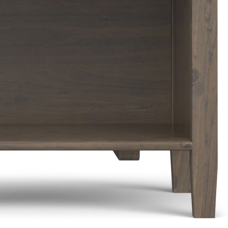 Lev - Bedside Table - Smoky Brown